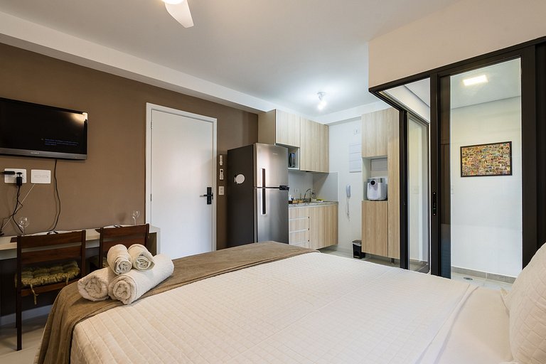Studio confortável no 1° andar Vila Madalena