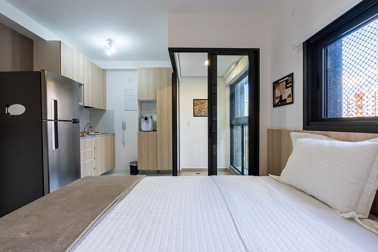 Studio confortável no 1° andar Vila Madalena