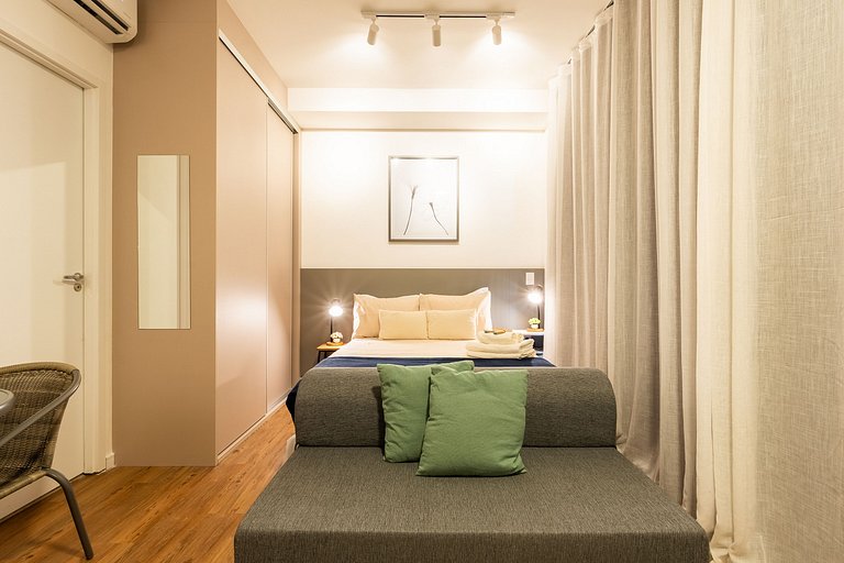 Studio Premium na Vila Madalena - 1km da estação.