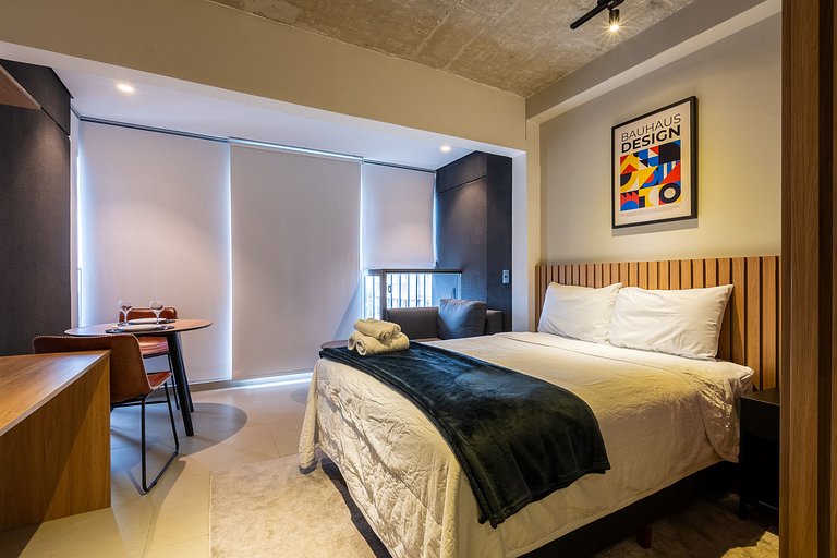 Studio lux Augusta: Conforto prox a Oscar Freire