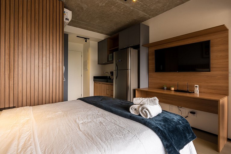 Studio lux Augusta: Conforto prox a Oscar Freire
