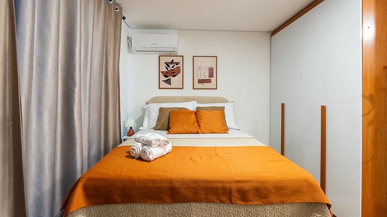 Studio Luxo no 16° andar - Vila Buarque
