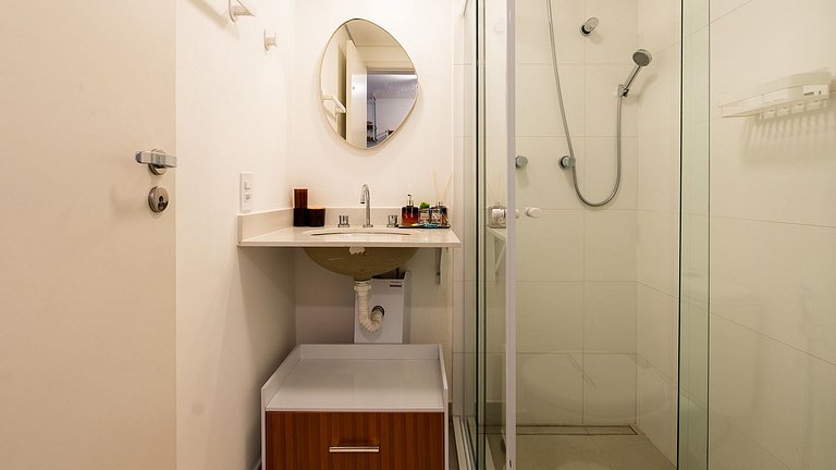 Studio Luxo no 16° andar - Vila Buarque