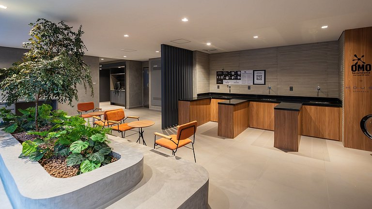 Studio moderno no 10° andar prox a Ana Rosa