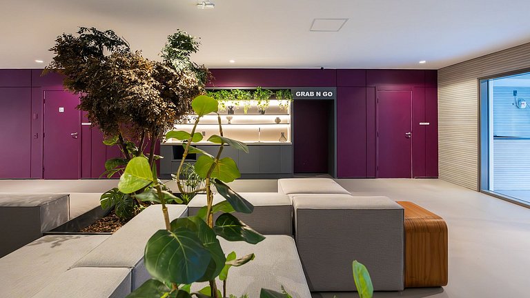 Studio moderno no 10° andar prox a Ana Rosa