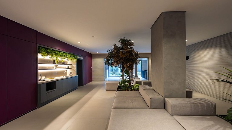 Studio moderno no 10° andar prox a Ana Rosa