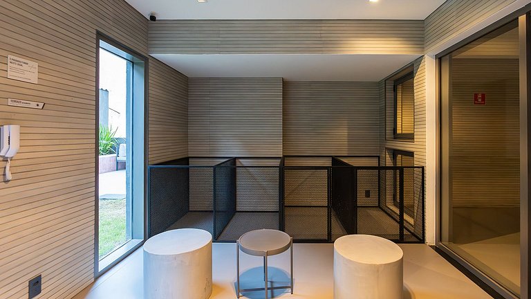 Studio moderno no 10° andar prox a Ana Rosa