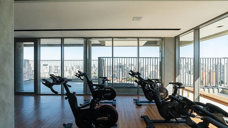 Studio moderno no 10° andar prox a Ana Rosa