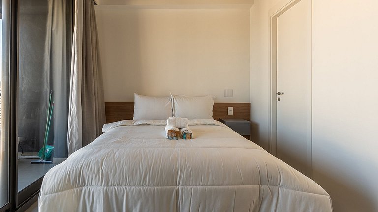 Studio moderno no 10° andar prox a Ana Rosa