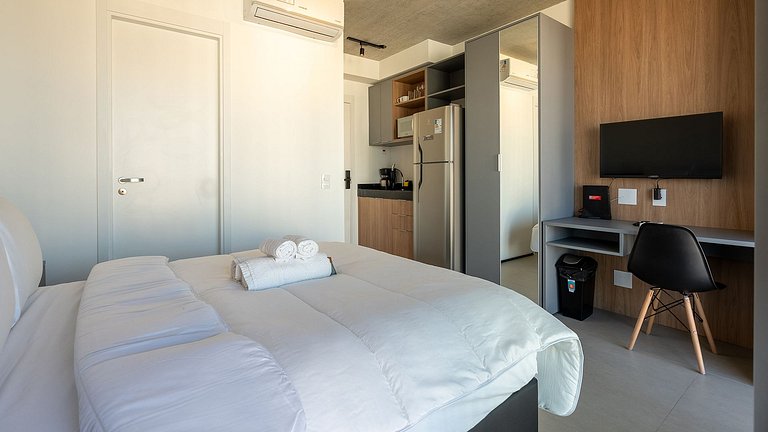 Studio moderno 10° andar a 400m Metrô Vila Mariana