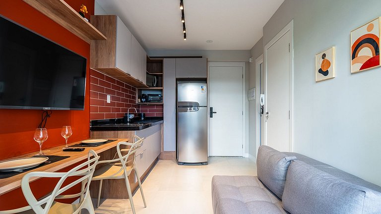 Studio premium lux na Vila Mariana - 4° andar