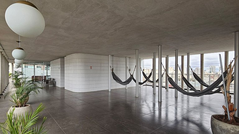 Estúdio moderno ao lado do shopping Frei Caneca