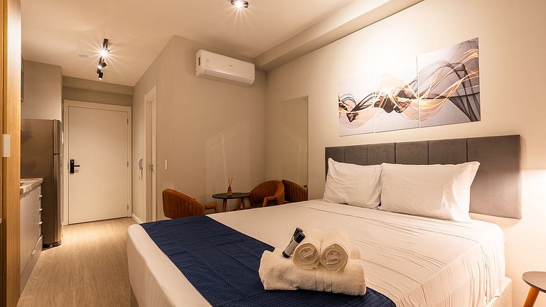 Studio Novo e Moderno Prox. a Faria Lima