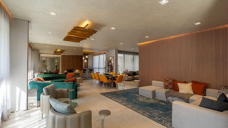 By DH: Studios modernos e Luxuosos na região da Paraiso.