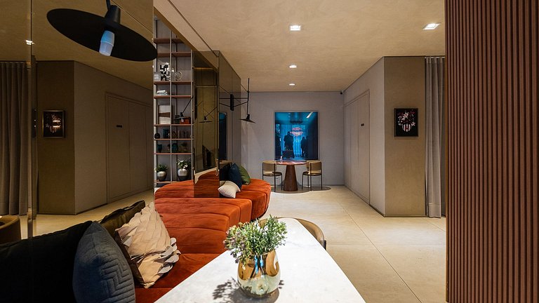By DH: Studios modernos e Luxuosos na região da Paraiso.