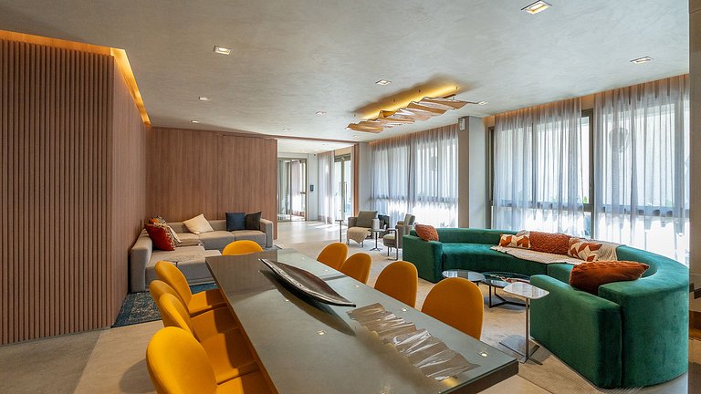 By DH: Studios modernos e Luxuosos na região da Paraiso.