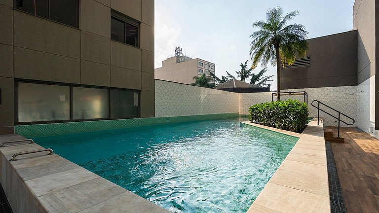 Studio Moderno na Faria lima - vista 17º andar