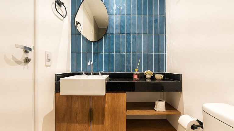 Studio de luxo no 10° andar prox a Vila Mariana