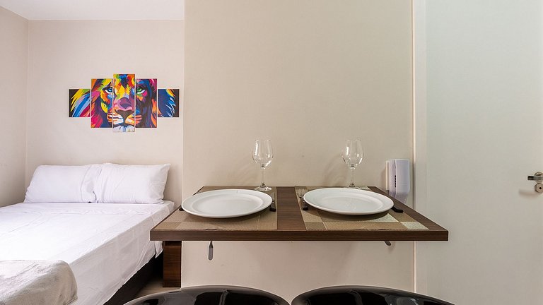 Studio no 1° andar proximo ao Parque Ibirapuera