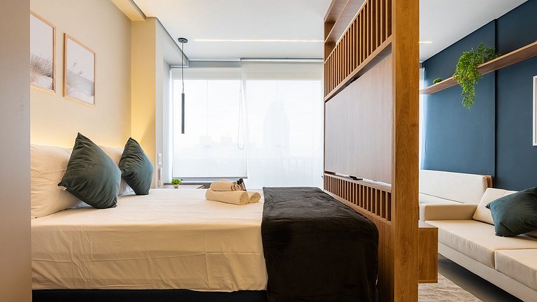 Studio charmoso 10° andar prox a Vila Mariana