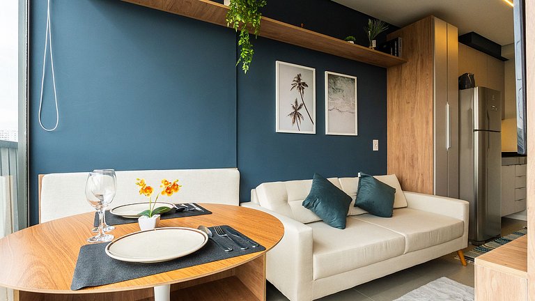 Studio moderno 10° andar a 400m metrô Vila Mariana