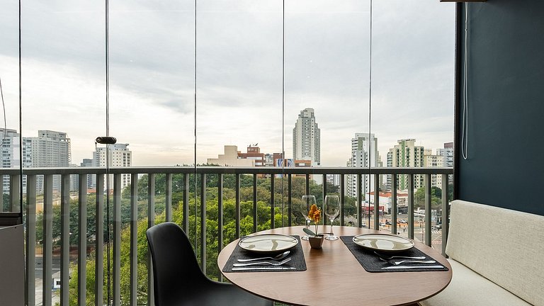 Studio moderno 10° andar a 400m metrô Vila Mariana