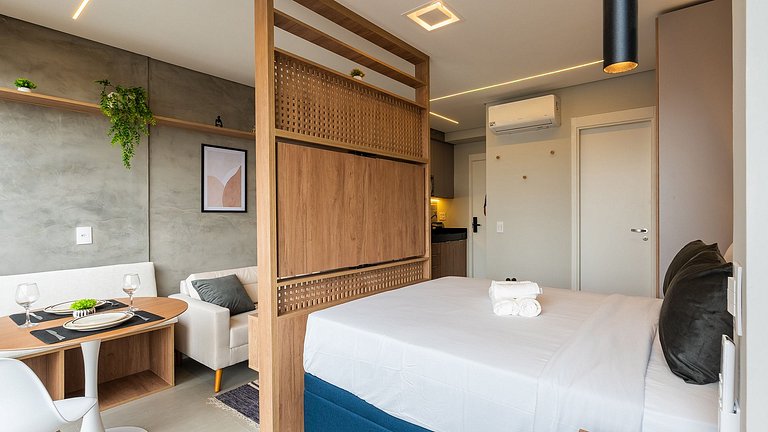 Studio completo no 12° andar prox a Vila Mariana
