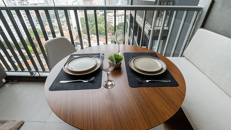 Studio completo no 12° andar prox a Vila Mariana