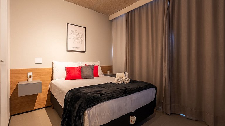 Studio completo no 15° andar prox. á Vila Mariana