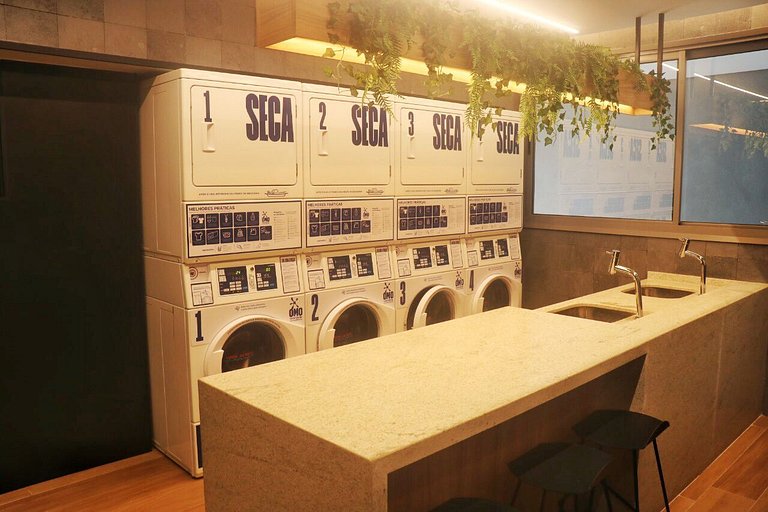 By Housi: Studio moderno prox a estação Brooklin