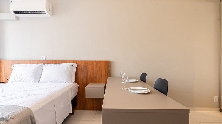 Studio no 7° andar no Tatuapé - Torre 2