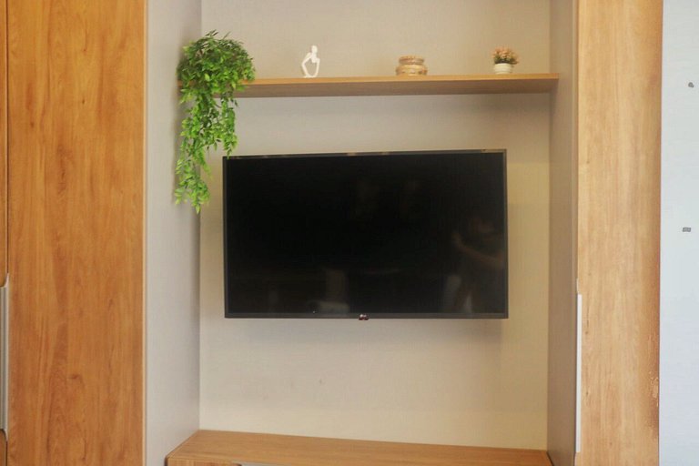 Studio no 13° andar a 3 min da estação Brooklin