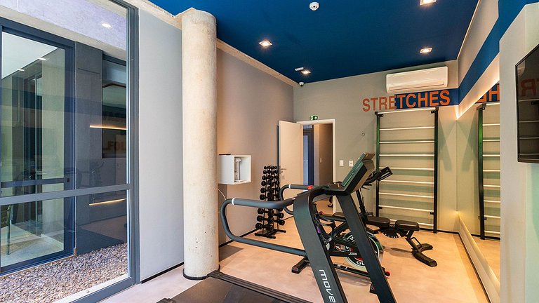 Studio moderno na Rua Bartira – ao lado da PUC-SP, conforto