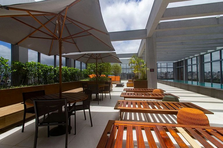 Moderno e Luxuoso Studio no coração de Pinheiros