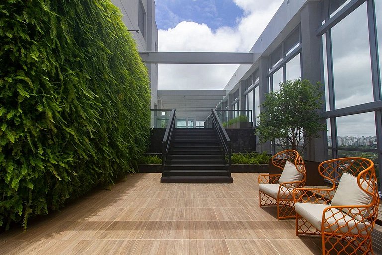 Moderno e Luxuoso Studio no coração de Pinheiros