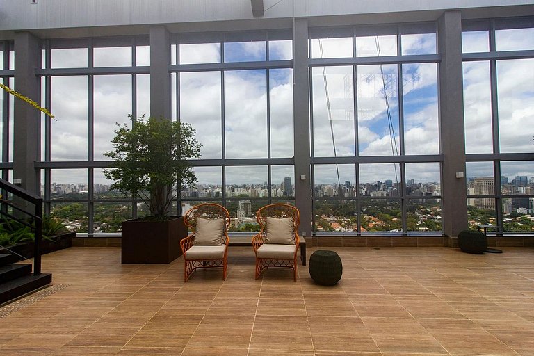 Moderno e Luxuoso Studio no coração de Pinheiros