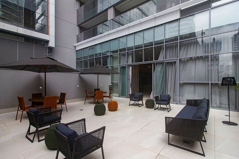 Moderno e Luxuoso Studio no coração de Pinheiros