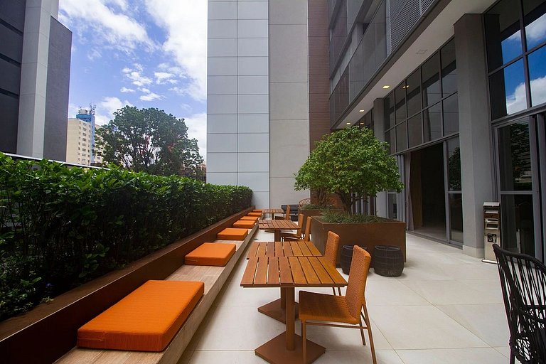 Moderno e Luxuoso Studio no coração de Pinheiros
