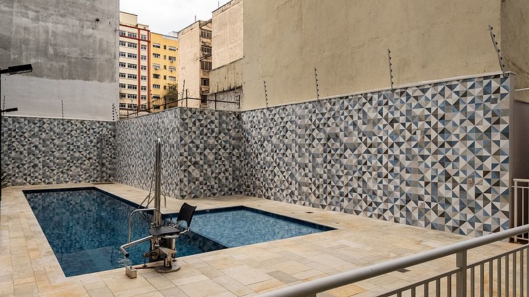 Studio charmoso próximo a estação República