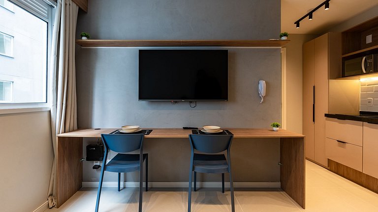 Studio charmoso próximo a estação República