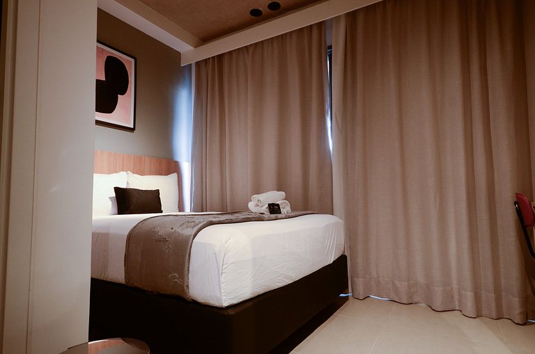 Studio no 7° andar a 3 min da estação Brooklin