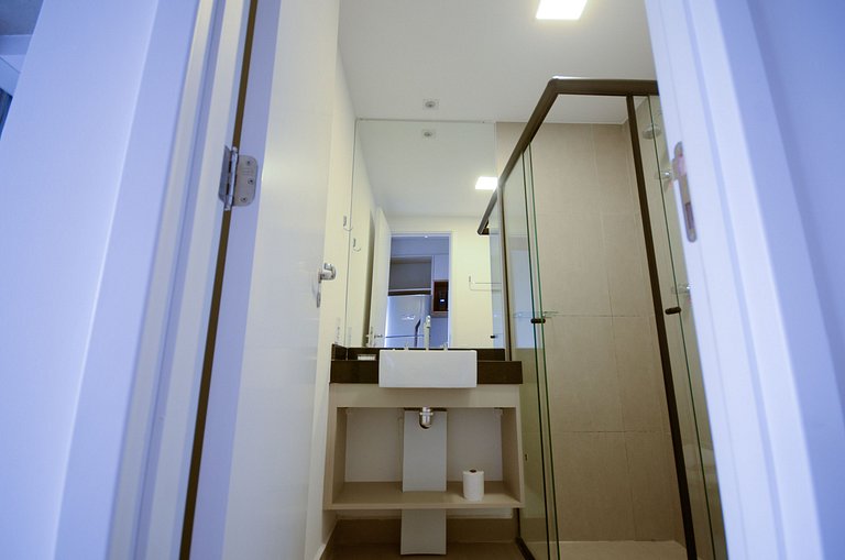 Studio no 7° andar a 3 min da estação Brooklin