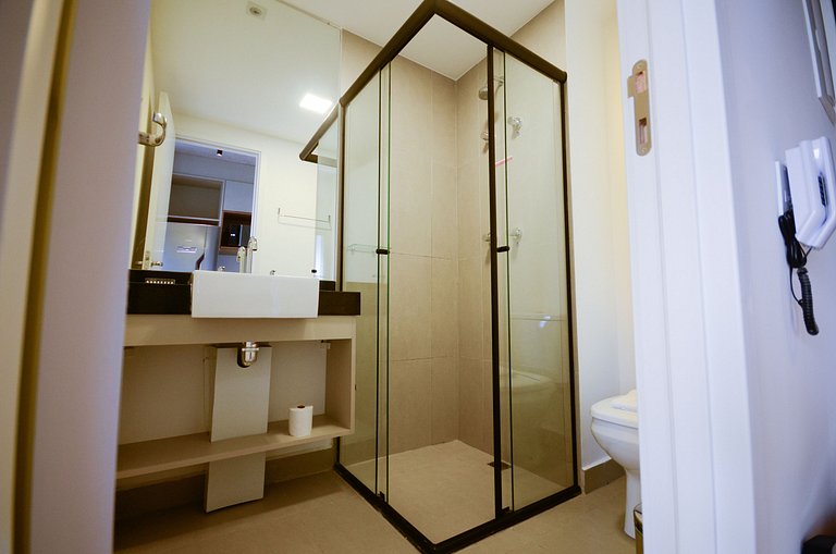 Studio no 7° andar a 3 min da estação Brooklin