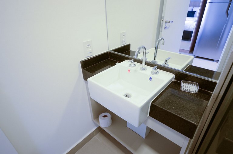 Studio no 9° andar a 3 min da estação Brooklin