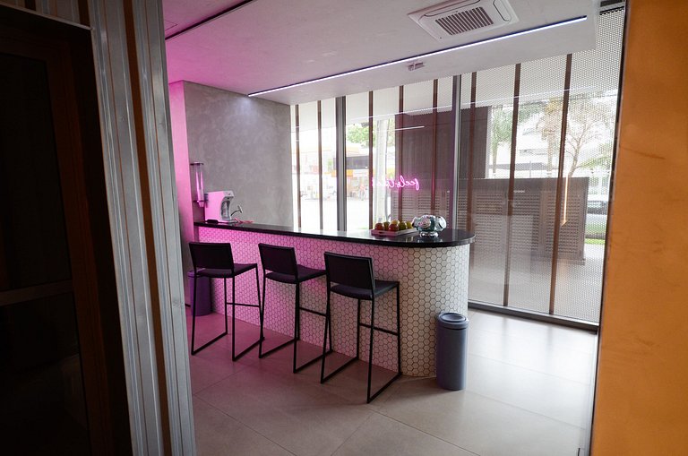 BY Housi: Studio completo no 5° andar em Moema