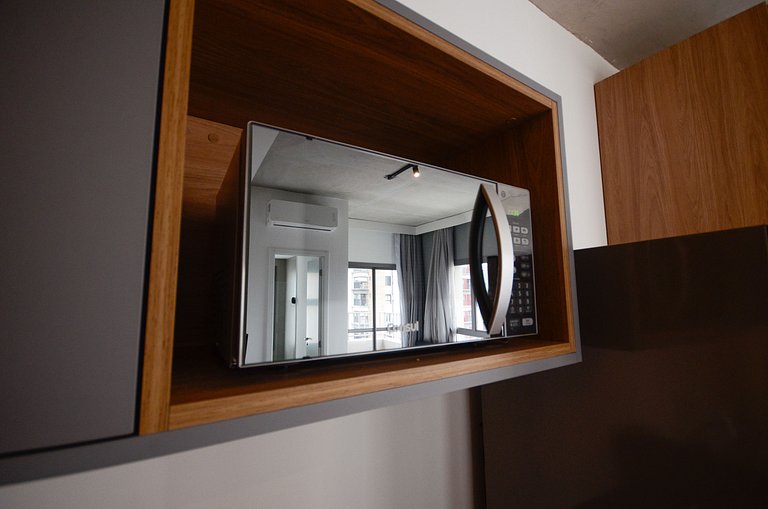 BY Housi: Studio completo no 10° andar em Moema