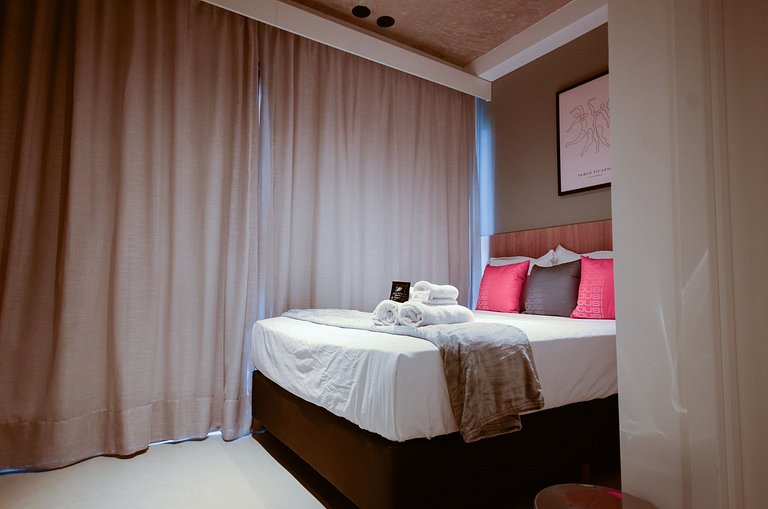 Studio no 19° andar a 3 min da estação Brooklin