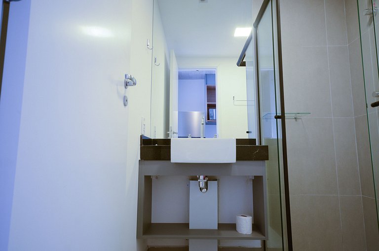 Studio no 19° andar a 3 min da estação Brooklin