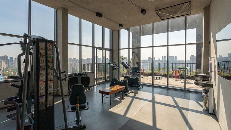 Studio Premium na Vila Olímpia | Lazer Completo