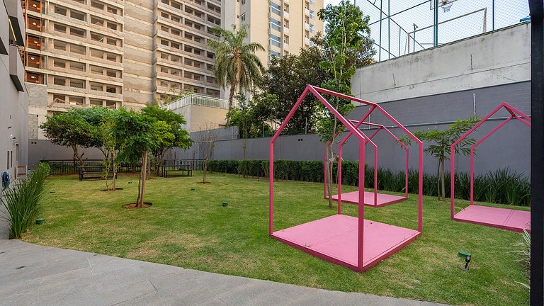 By DH: Studios luxuosos completos na região da Vila Olimpia
